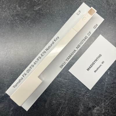 ORIGINAL Yamaha/Korg Replacement C/F Key (NB107540) for Yamaha DX7/DX5/DX9, SY77/SY85/SY99, Korg M1, Wavestation, Z1, etc