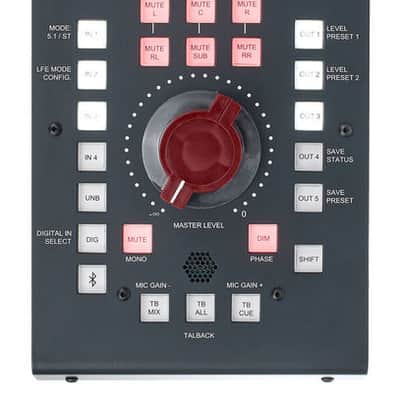 Heritage Audio RAM System 5000 5.1 Monitor Controller with Remote Control image 9