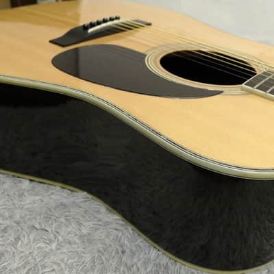 Rare Beautiful condition '80s made Vintage Acoustic Guitar MORRIS W-60 Solid Spruce Top w/Hardcase Made in Japan image 9