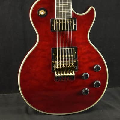 Epiphone Alex Lifeson Les Paul Custom Axcess Ruby image 1