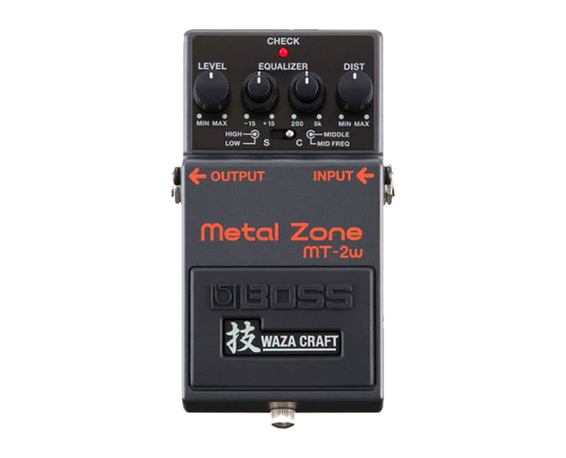 Boss MT-2W Waza Craft Metal Zone Distortion Pedal - Open Box image 1