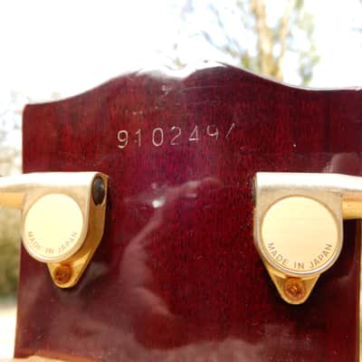 Tokai LC-70 All Mahogany 1991 Wine Red image 8