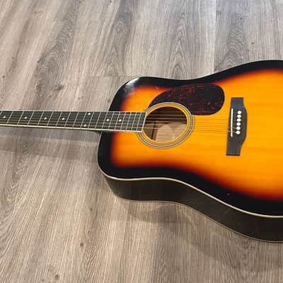 Rogue RA-110D Dreadnought Acoustic Guitar Sunburst image 3