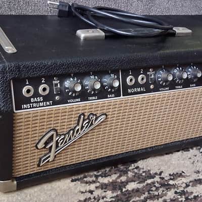 1965 Fender Bassman Rare  AA165  Circuit  - Black image 2