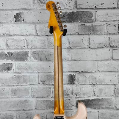 Fender Custom Shop Limited Edition '54 HS Stratocaster Heavy Relic, Super Super Faded Aged Shell Pink image 7