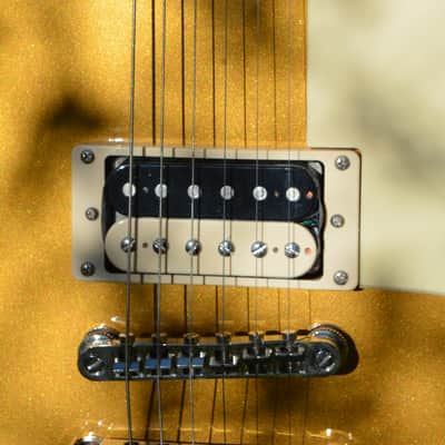 2018 Epiphone Les Paul Traditonal PRO III, 60's Goldtop w/Coil Splitting and New Cosmetic mods, New Set-Up & New Garry Brown Hardshell Case image 8