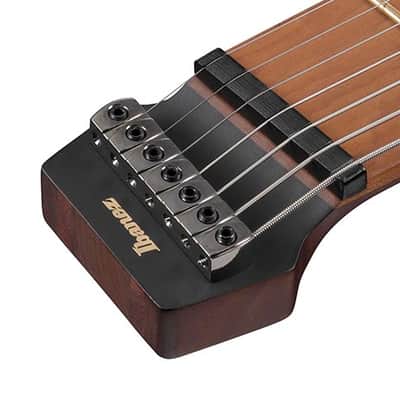 Ibanez QX527PB ABS 7- string Quest Headless Electric Guitar - Antique Brown Stained - BRAND NEW + GIG BAG image 5