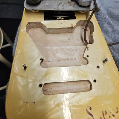 Vintage 1956 Valco Supro Comet 6 String Lap Steel Guitar VGC+ image 17