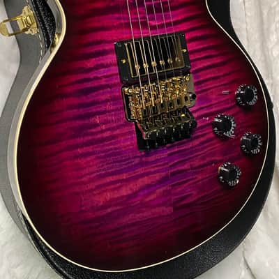 NEW! Gibson Custom Les Paul Axcess Standard Figured Top Floyd Rose Electric Guitar - Greatest Hits II - Authorized Dealer - Tri-Berry Burst - WOW! 8.45lbs - G07676 image 7