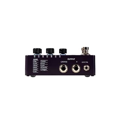 Mooer Drummer X2 Guitar Pedal Stereo Drum Machine Effect Pedal with FILL Function Tap Tempo EQ Knob,price include the import duty to US buyer image 4