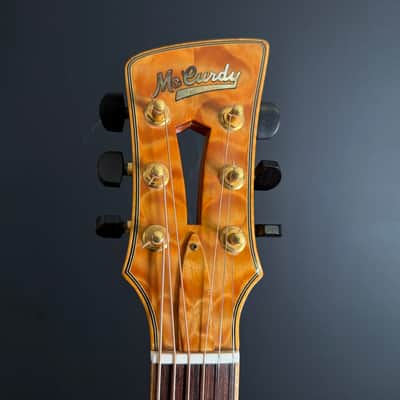 1996 McCurdy "Vie et Arte" Acoustic Archtop with One Piece Back image 8