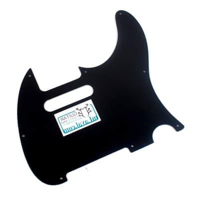 Replacement Guitar Pickguard For Left-Handed G&L ASAT Classic USA ,3ply Black image 4