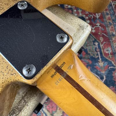 Gold Sparkle Telecaster/Partscaster Fender, Tokai - 1994 image 12