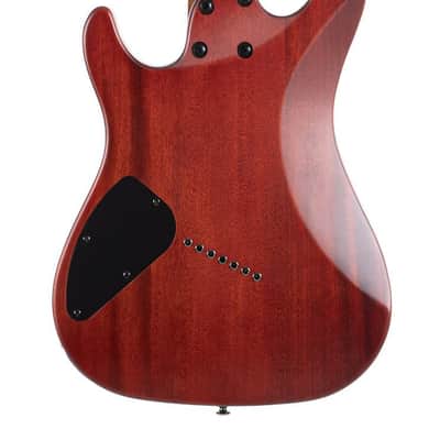 Cort KX307MS 7 String Electric Guitar - Open Pore Mahogany image 3