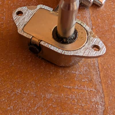 Grover Imperial Tuning Peg EBG Side Vintage 1940s Nickel Great Condition image 6