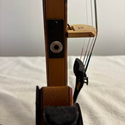 Tucker Barrett Koa Anchor 5 String Electric Violin 1994 - Coa image 12