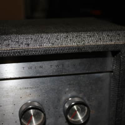 Silvertone - Sears Twin Twelve with Model 1484 Amp & Cabinet image 8