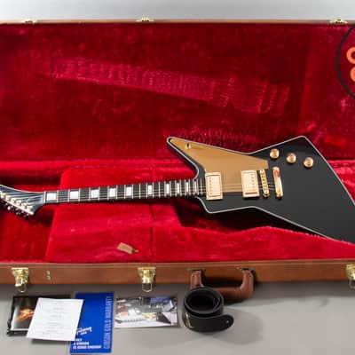 2018 Gibson Lzzy Hale Signature Dark Explorer Ebony Black Gold Hardware w/ OHSC image 2