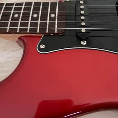 Squier Affinity Series Stratocaster HSS - Metallic Red image 3