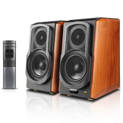 Edifier WiFi Audiophile Active Bookshelf 2.0 Speakers Wireless Hi-Fi Bookshelf Speaker image 2