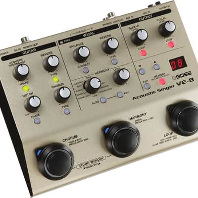 Boss VE-8 Acoustic Singer Multi-Effects Pedal - Open Box image 2