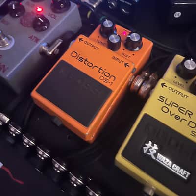 Boss DS-1 Distortion (Silver Label) 1994 - Present - Orange image 1