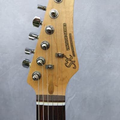 SX Vintage Series Stratocaster 2000s - Tobacco Burst image 4