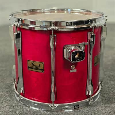Used Vintage Pearl BLX 6pc Drum Set Sequoia Red - Very Good image 14