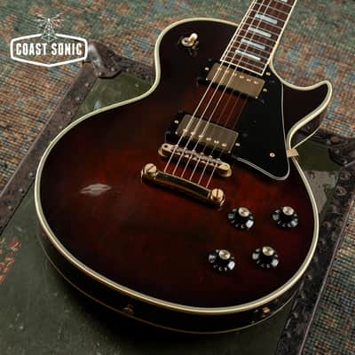 1980 Greco EG-500C Les Paul Custom Made in Japan Tobacco Sunburst w/case image 7