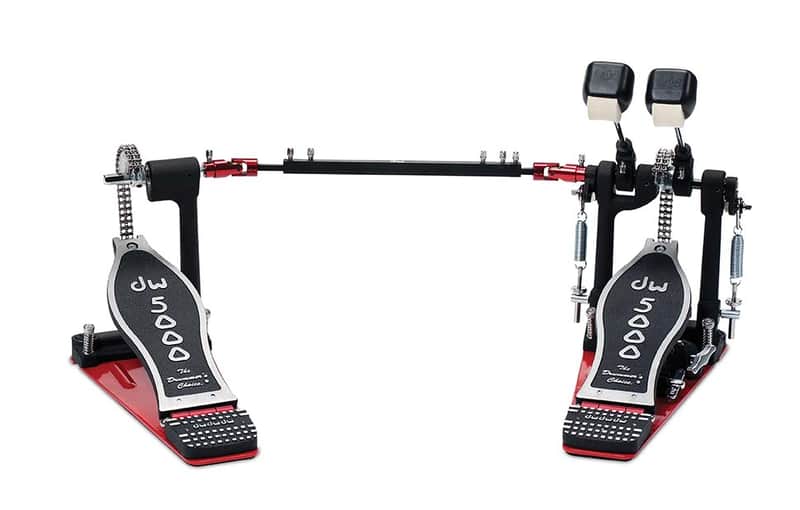 Used DW 5000 Series Turbo Double Chain Drive Double Bass Drum Pedal - DWCP5002TD4 image 1