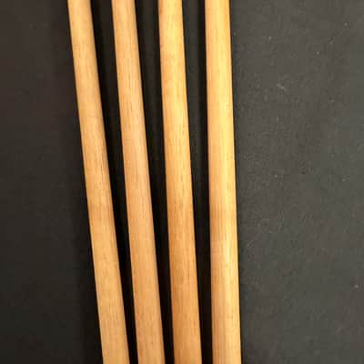 Medium-Hard Rubber Mallets on Birch Shafts, 2 PAIRS, 16.5" x 1" - NEW image 8