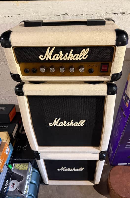 Marshall Lead 12 1986 - White Mini Stack image 1