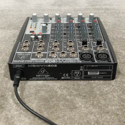 Behringer XENYX 802 Audio Mixer - 8-Input Compact - Excellent w/ Original Box & European Power supply image 2