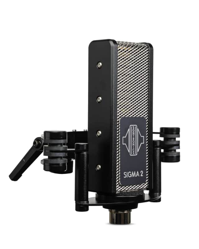 Sontronics Sigma 2 - Phantom-Powered Ribbon Microphone. Black image 1