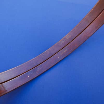 Slingerland 1-Ply Solid Maple Bassdrum Hoops 24" Mahogany image 9