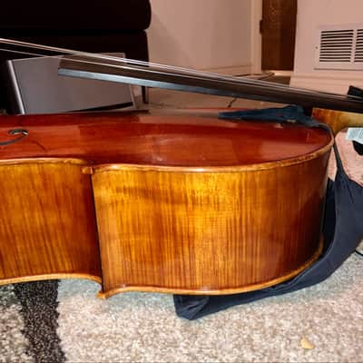 Angelo Sperzaga Violoncello "Stradivari - Piatti" Cremona, Italy 1994 with papers image 7