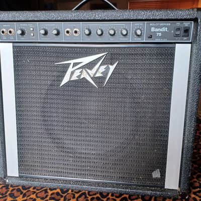 Peavey Bandit 75 Solo Series 75-Watt 1x12" Guitar Combo Late 1980s - Black image 1