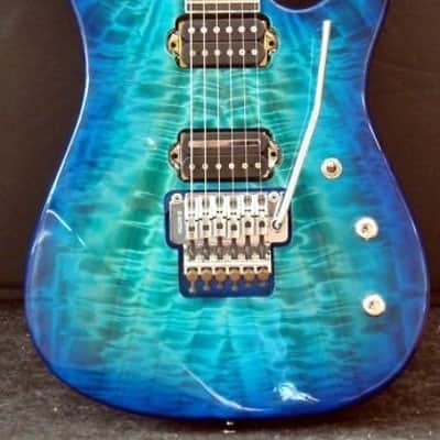 Rash Guitars Marco Sfogli 2011 Deep Sea Green image 2