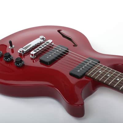 Hamer Artist Mahogany with Fralin P90s, Red Transparent (2000) image 3