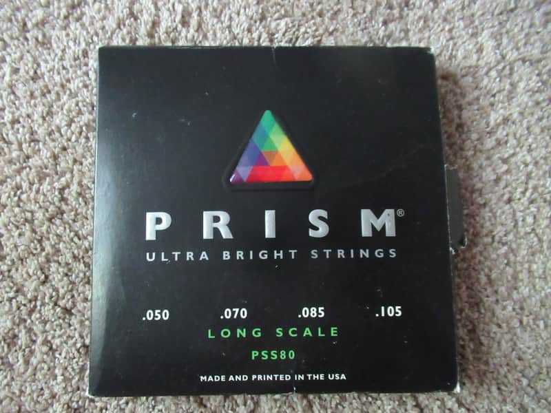D'Addario PSS80 Prism Ultra Bright (gauge .050 - .105) - new and unopened bag image 1