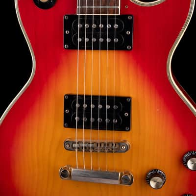 Used 1982 Aria Custom LP-Style (Bolt-On) Cherry Sunburst Electric Guitar With OHSC image 4