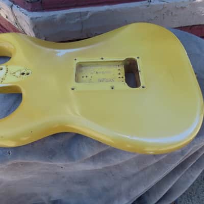 FENDER STRATOCASTER 1978 OLYMPIC WHITE 3 BOLT BODY WORK PROJECT image 9
