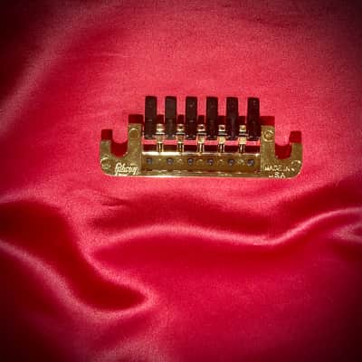 GENUINE GIBSON TP-6 TAILPIECE GOLD image 4