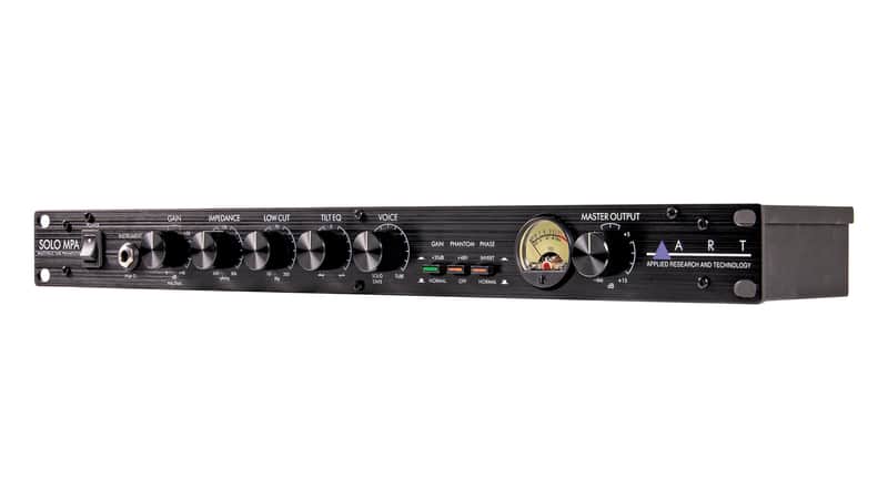 ART SOLO MPA | SINGLE-CHANNEL RACKMOUNT MULTI-VOICE TUBE PREAMPLIFIER. New with Full Warranty! image 1
