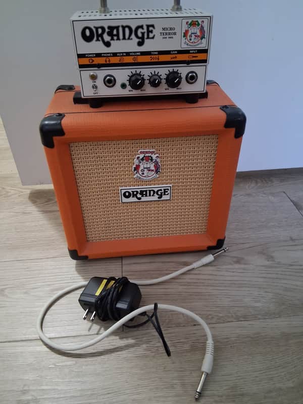 Orange Micro Terror 20-Watt 1x8" Guitar Amp Half Stack 2012 - Present - Orange image 1