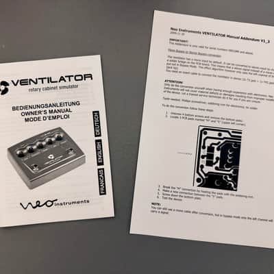 Neo Instruments Ventilator - Rotary Speaker Emulator image 6
