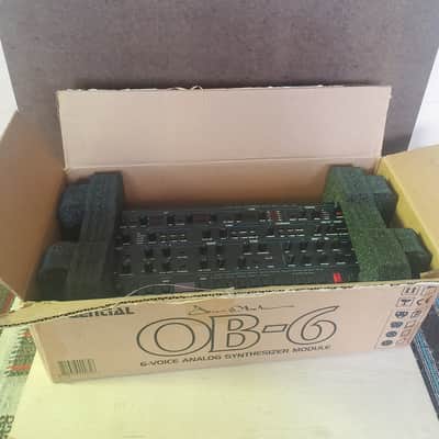Dave Smith Instruments OB-6 Desktop 6-Voice Polyphonic Synthesizer 2017 - Present - Black image 7