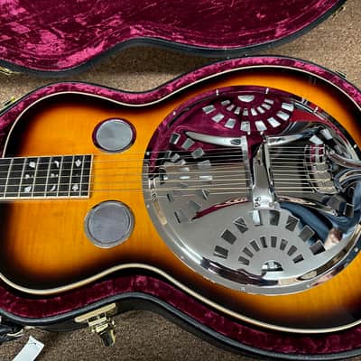 Gold Tone PBR-D Paul Beard Deluxe round-neck Resonator slide Guitar w/ Hard Case image 2