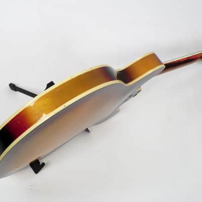 1968 Harmony Meteor H-60 Left Handed - Sunburst Finish - Super Flame! Lefty! image 15