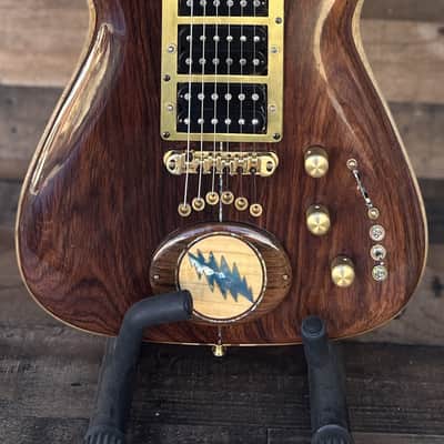 Phiga Guitars Jerry Garcia tribute lighting Bolt 2023 - Cocobolo with case! image 4